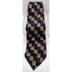 Keith Daniels Classic Apron Style 100% Silk Necktie